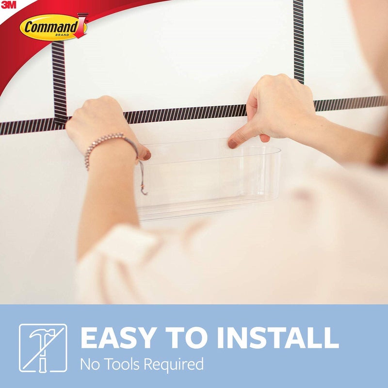 Command Large Caddy, Organize Damage-Free, 1 caddy, 4 strips (HOM-15) - Image 3